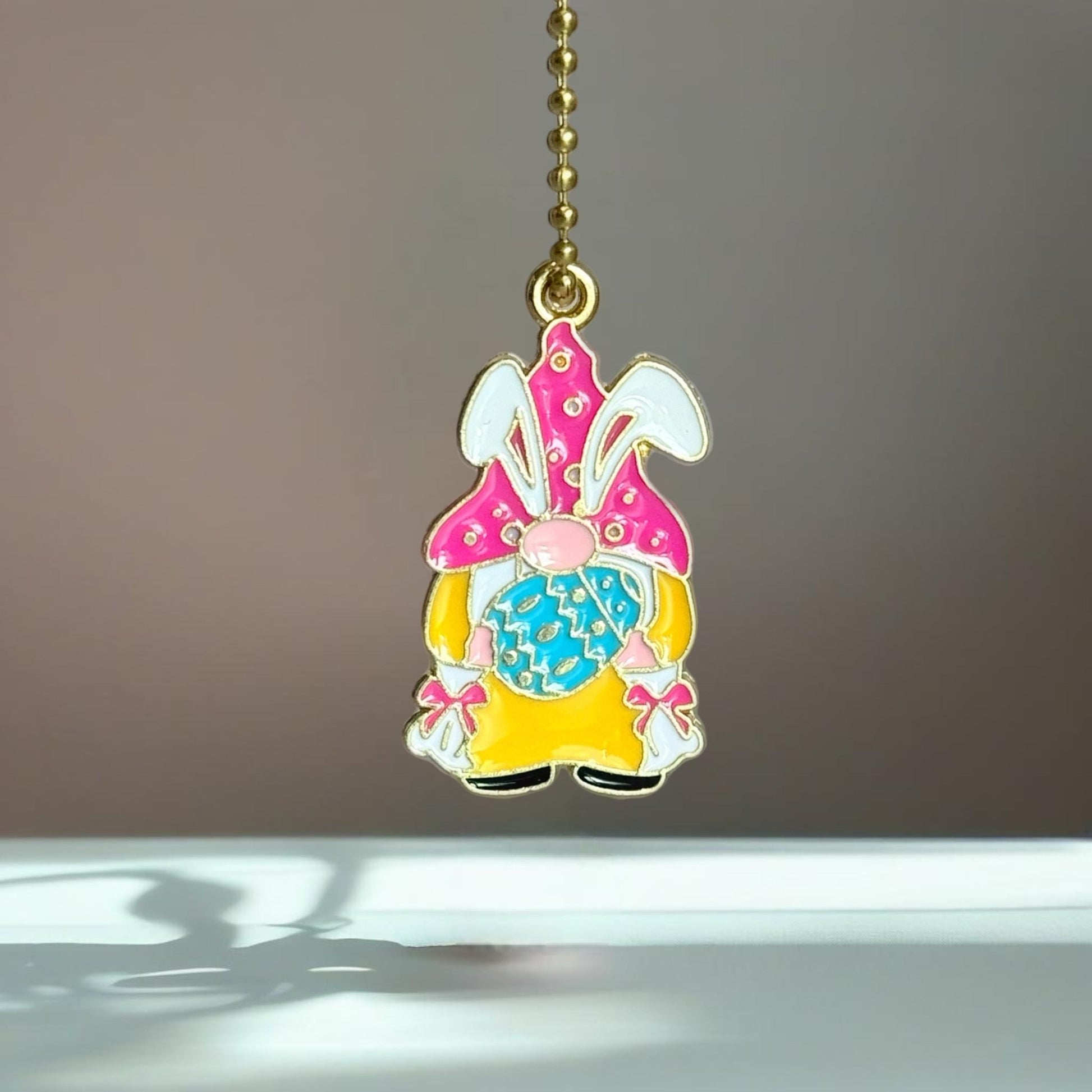 Easter Gnome Charm - Tumbler Handle Charm - The Nifty Little Finds - Charm - The Nifty Little Finds