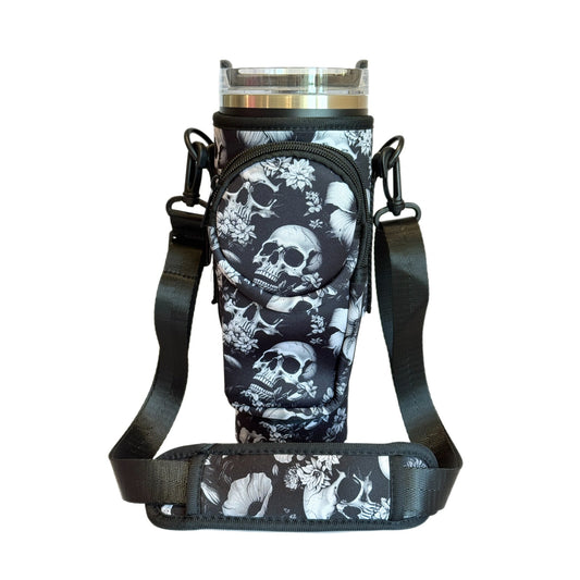Protective Tumbler Sleeve with Sling-Neoprene - The Nifty Little Finds - The Nifty Little Finds