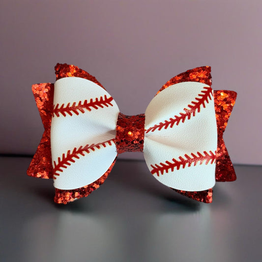 BASEBALL Tumbler Bow - The Nifty Little Finds - Bow - The Nifty Little Finds