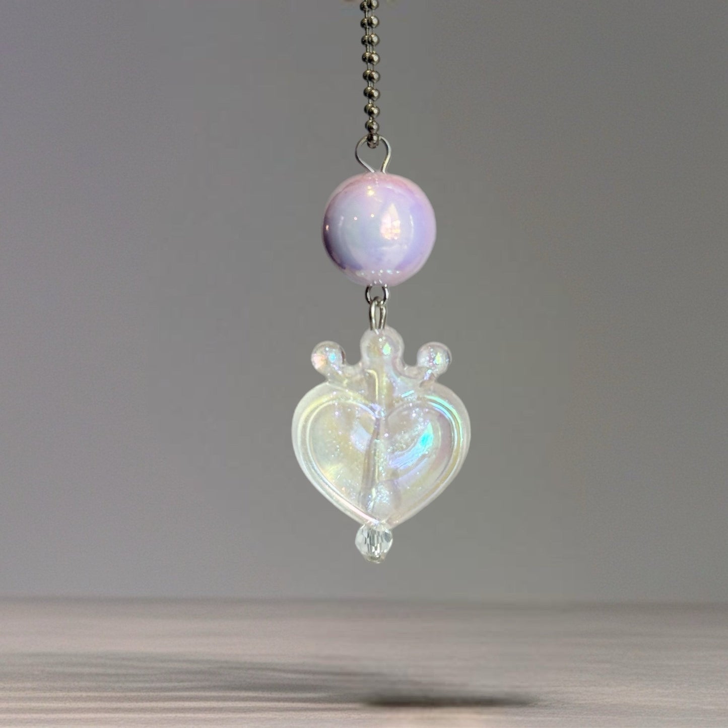 Fancy Crowned Heart Charms- Tumbler Handle Charm - The Nifty Little Finds - Charm - The Nifty Little Finds