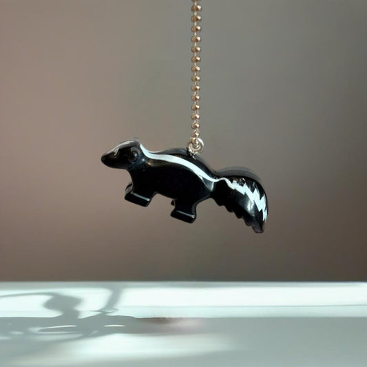 Baby Skunk Charm - Tumbler Handle Charm - The Nifty Little Finds - Charm - The Nifty Little Finds