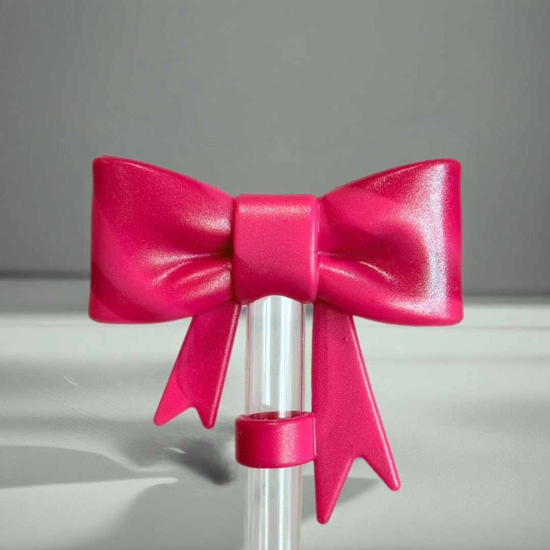 Be Mine 3D Bow Straw Topper - The Nifty Little Finds - 3D Bow Straw Topper - The Nifty Little Finds