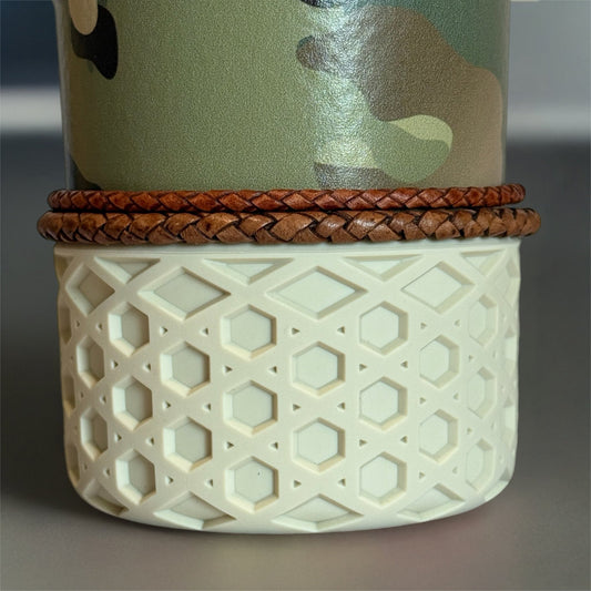 Lariat Luxe - Leather Tumbler Bracelets *Limited Edition* Adjustable - The Nifty Little Finds - The Nifty Little Finds