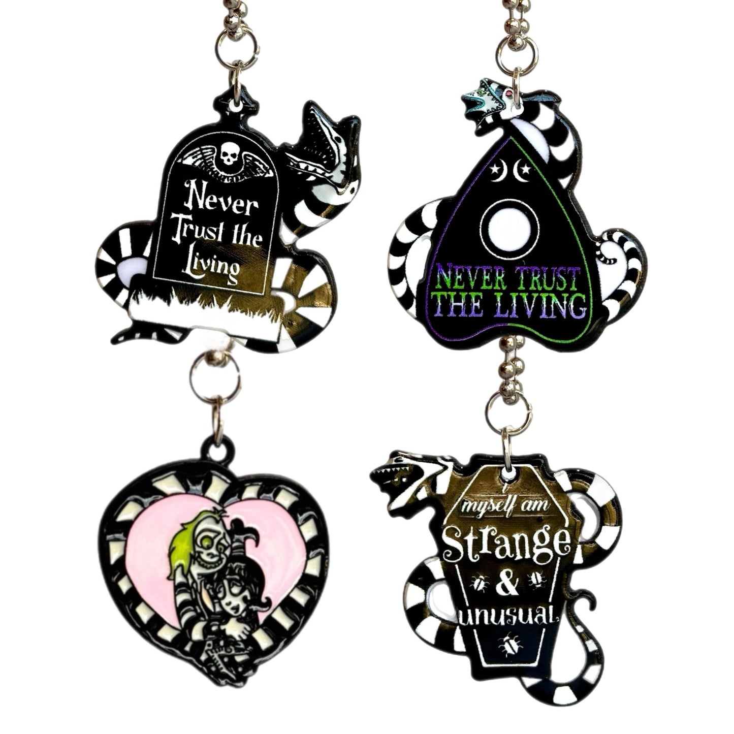 Beetlejuice Charm - Tumbler Handle Charm - The Nifty Little Finds - Charm - The Nifty Little Finds