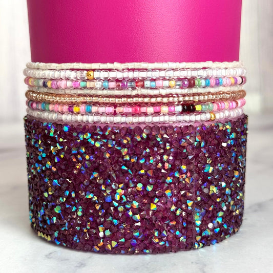 Berry Pop Tumbler Bracelet Stack -fits 30-40oz - The Nifty Little Finds - Bracelet - The Nifty Little Finds
