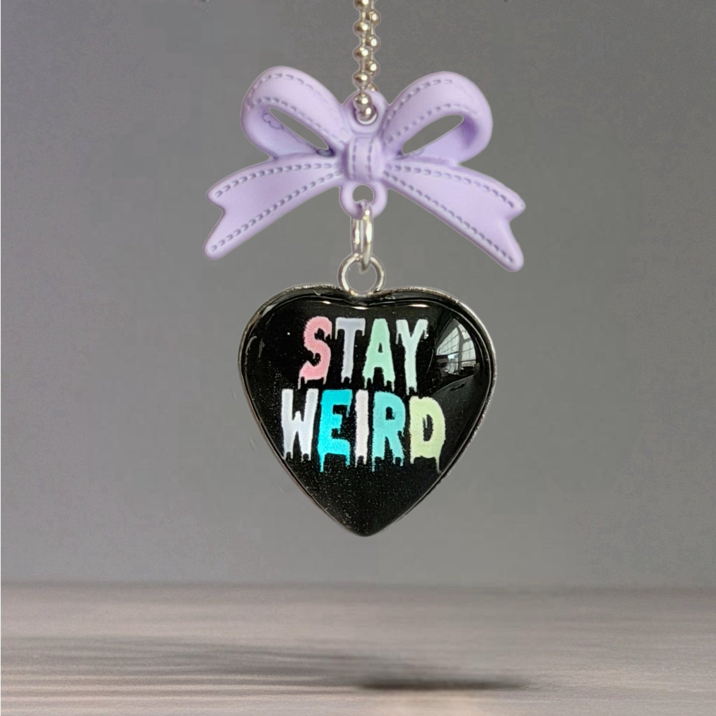 Stay Weird Charm - Tumbler Handle Charm - The Nifty Little Finds - Charm - The Nifty Little Finds