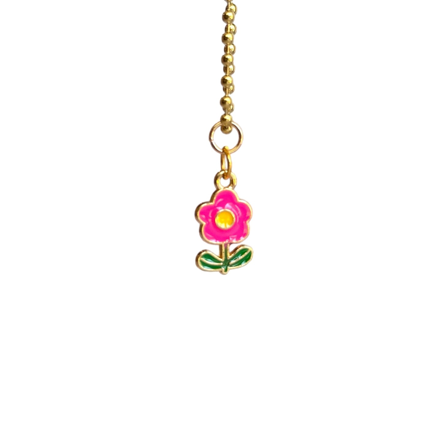 Tiny Daisy Charm - Tumbler Handle Charm - The Nifty Little Finds - Charm - The Nifty Little Finds