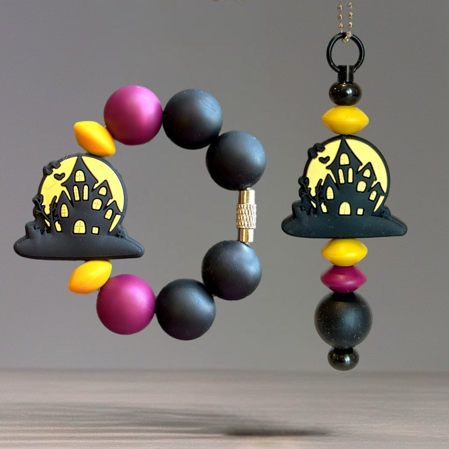 Haunted House Charm - Tumbler Handle Charm - The Nifty Little Finds - Charm - The Nifty Little Finds