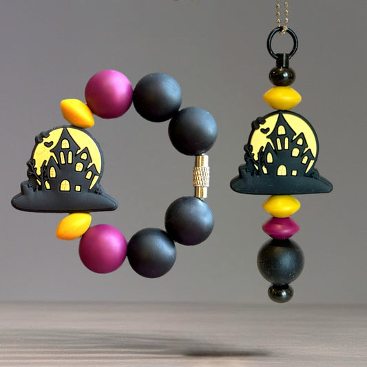Haunted House Charm - Tumbler Handle Charm - The Nifty Little Finds - Charm - The Nifty Little Finds