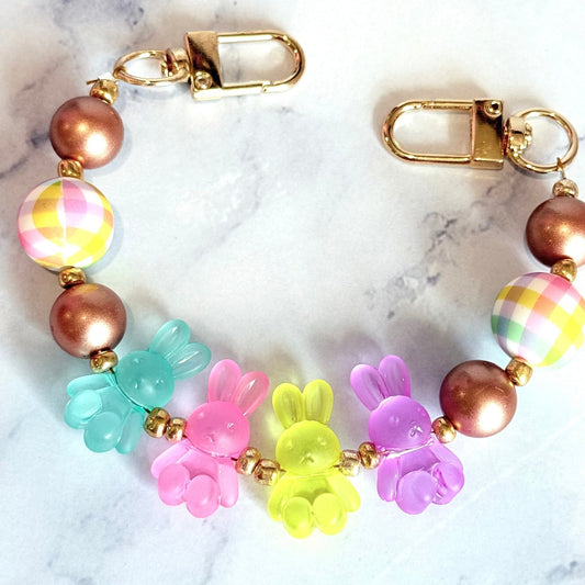 Pastel Peeps Deluxe Tumbler Charm Necklace - The Nifty Little Finds - Necklace - The Nifty Little Finds