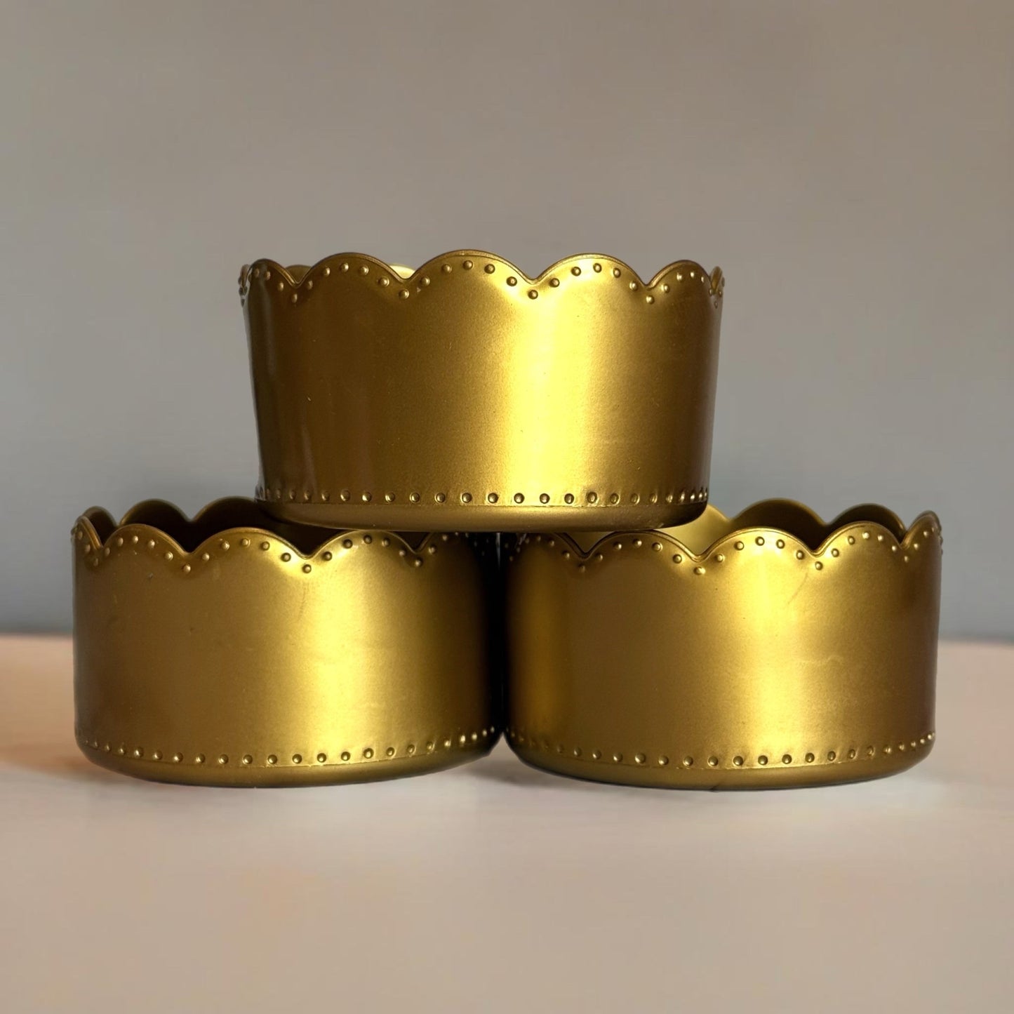 Metallic Gold Scallop Boot - The Nifty Little Finds - Boot - The Nifty Little Finds