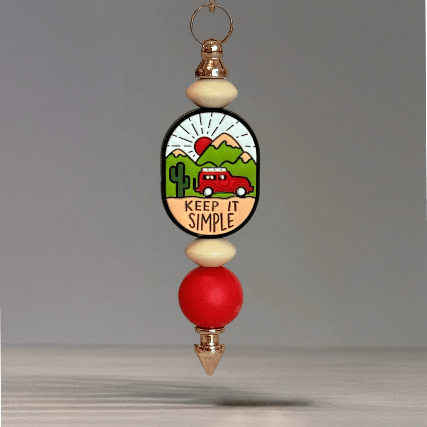 Keep it Simple Charm - Tumbler Handle Charm - The Nifty Little Finds - Charm - The Nifty Little Finds