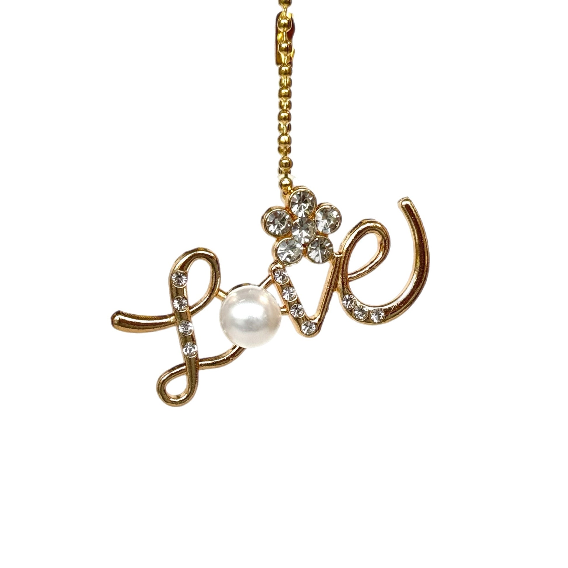 LOVE Charm - Tumbler Handle Charm - The Nifty Little Finds - Charm - The Nifty Little Finds