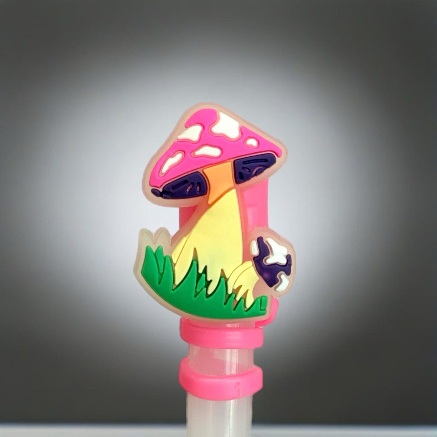 Mushrooms Straw Toppers - The Nifty Little Finds - The Nifty Little Finds