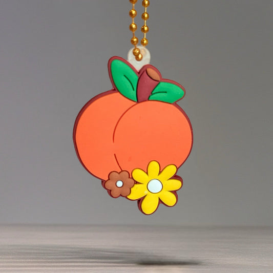 Sweet Peach Charm - Tumbler Handle Charm - The Nifty Little Finds - Charm - The Nifty Little Finds