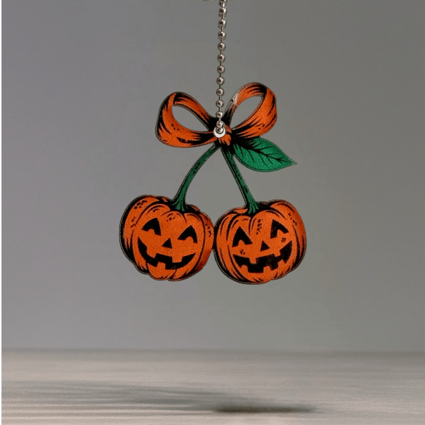 Jack O Lantern Charm - Tumbler Handle Charm - The Nifty Little Finds - Charm - The Nifty Little Finds