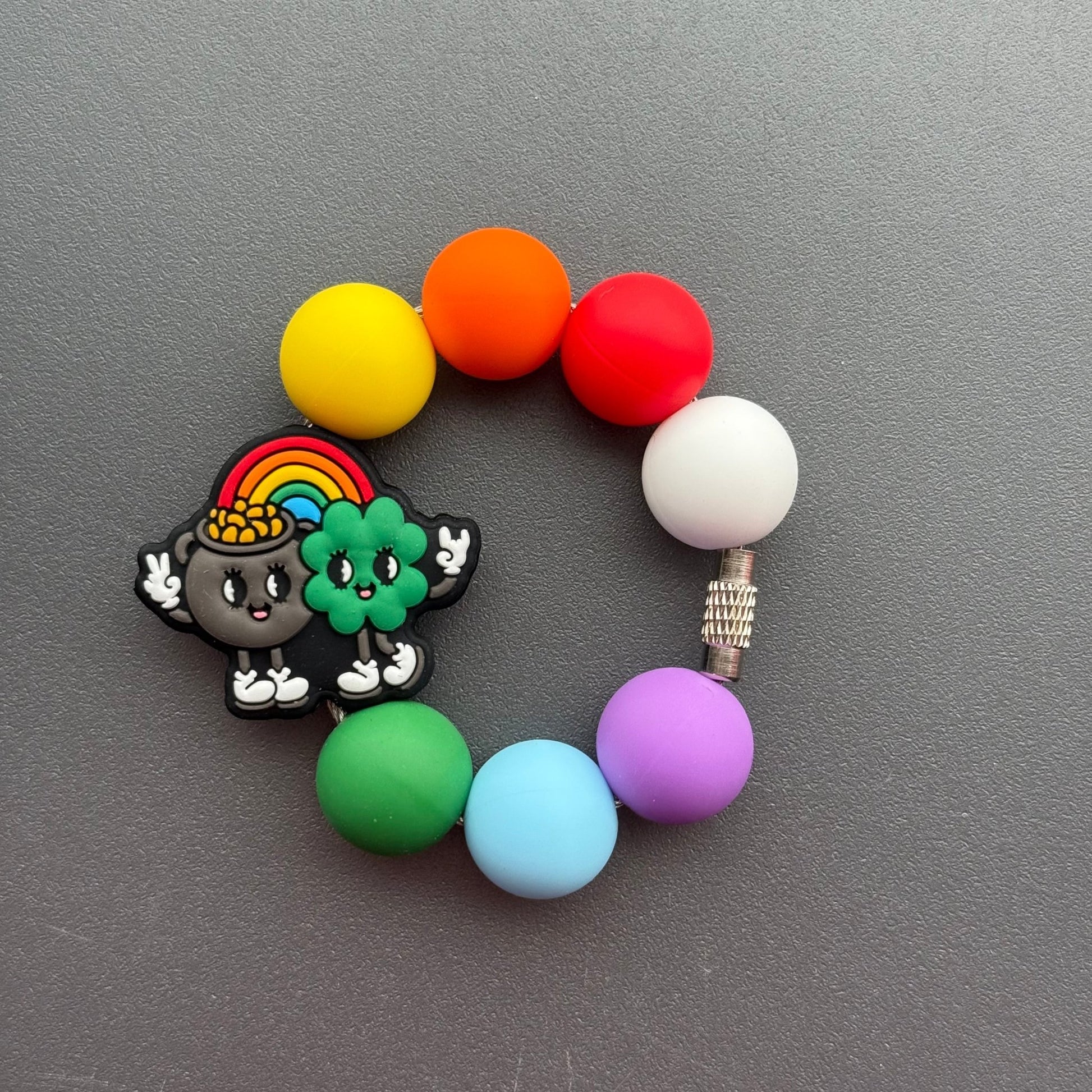 Over the Rainbow Bracelet - Tumbler Handle Charm - The Nifty Little Finds - Charm - The Nifty Little Finds