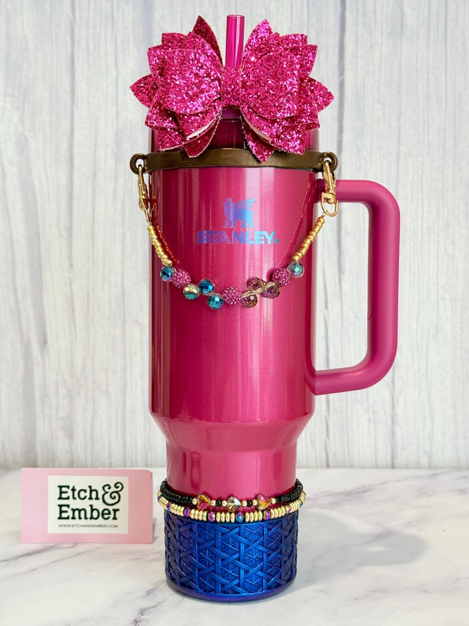 Berry Truffle Deluxe Tumbler Charm Necklace - The Nifty Little Finds - Necklace - The Nifty Little Finds