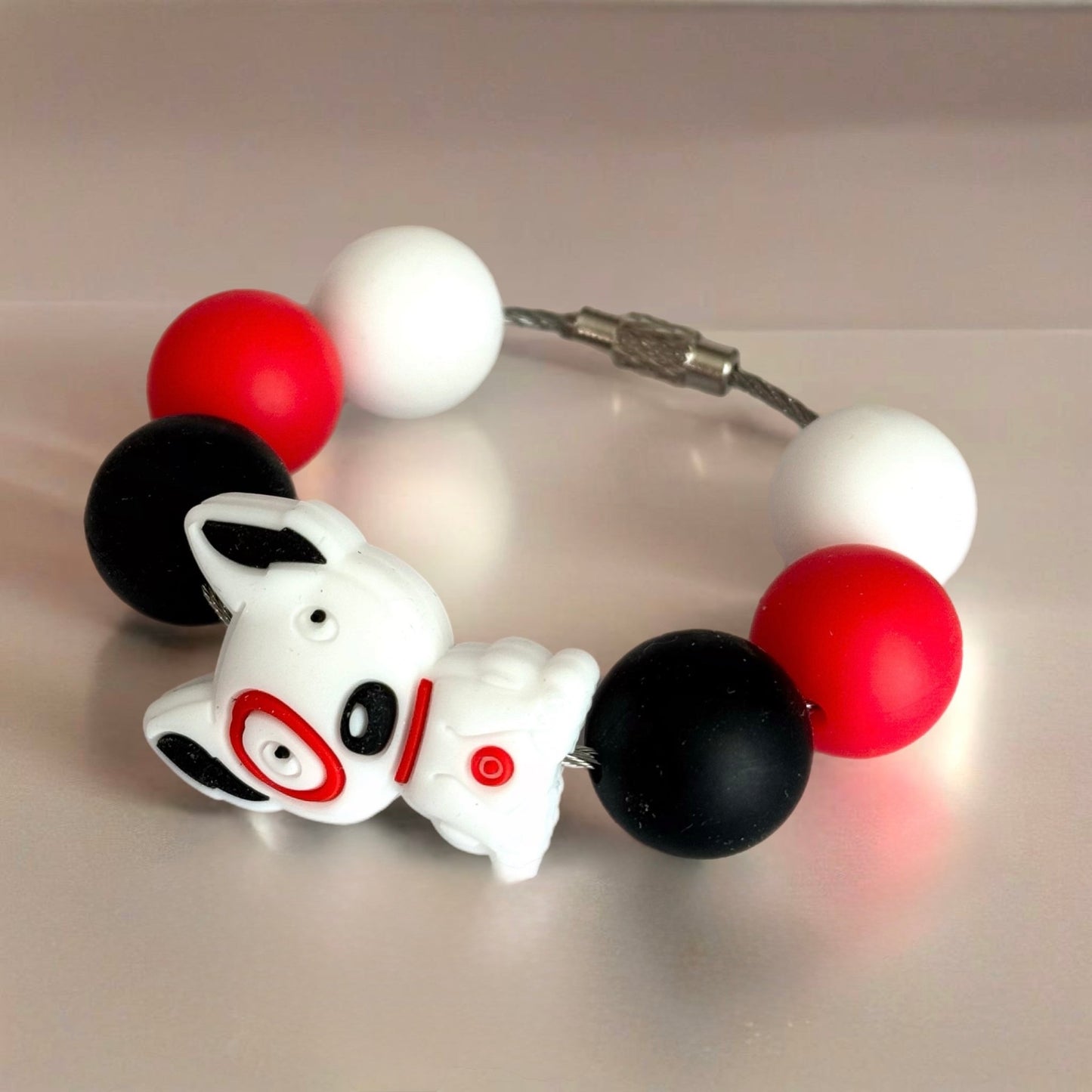 Cute Pup Sips ‘n Trips Handle Bracelet - Tumbler Handle Charm - The Nifty Little Finds - Charm - The Nifty Little Finds