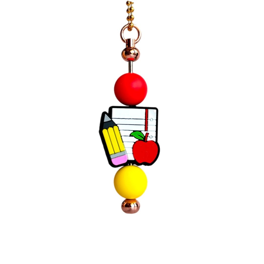 Teacher Charm - Tumbler Handle Charm - The Nifty Little Finds - Charm - The Nifty Little Finds
