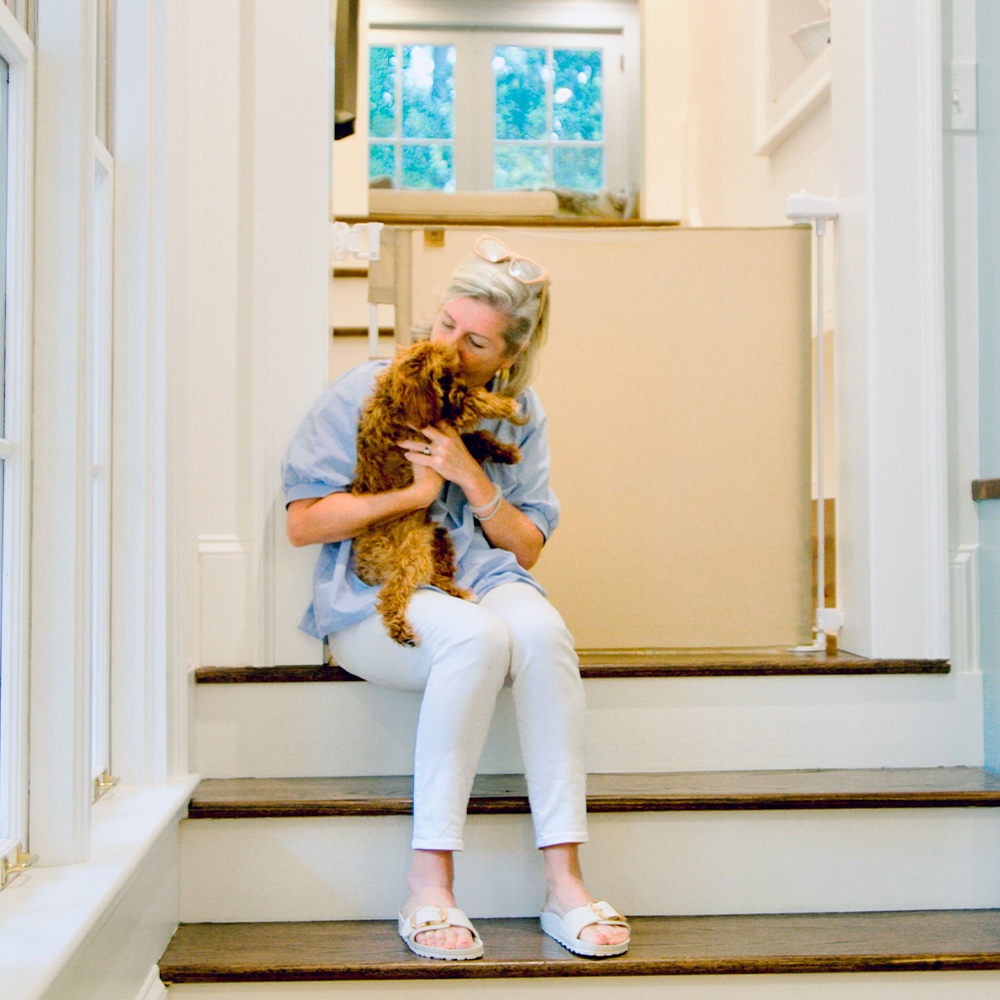 Oil Waxed Canvas Pet Safety Gate