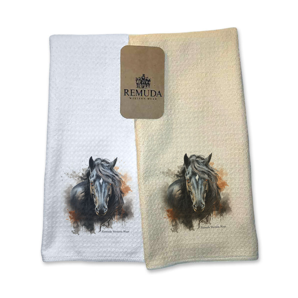 THE HERD SIRE Western Kitchen Hand Towel Set