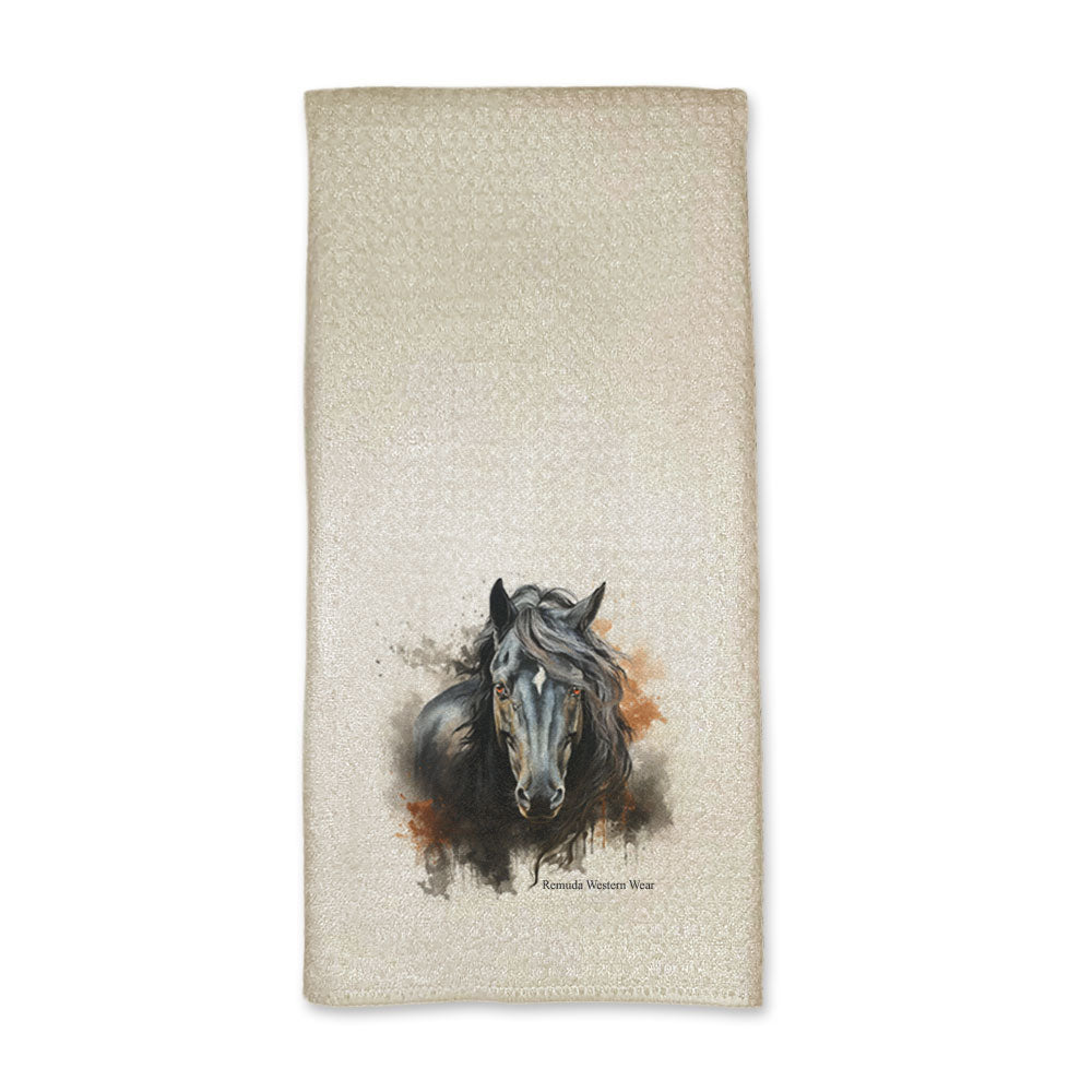 THE HERD SIRE Western Kitchen Hand Towel Set