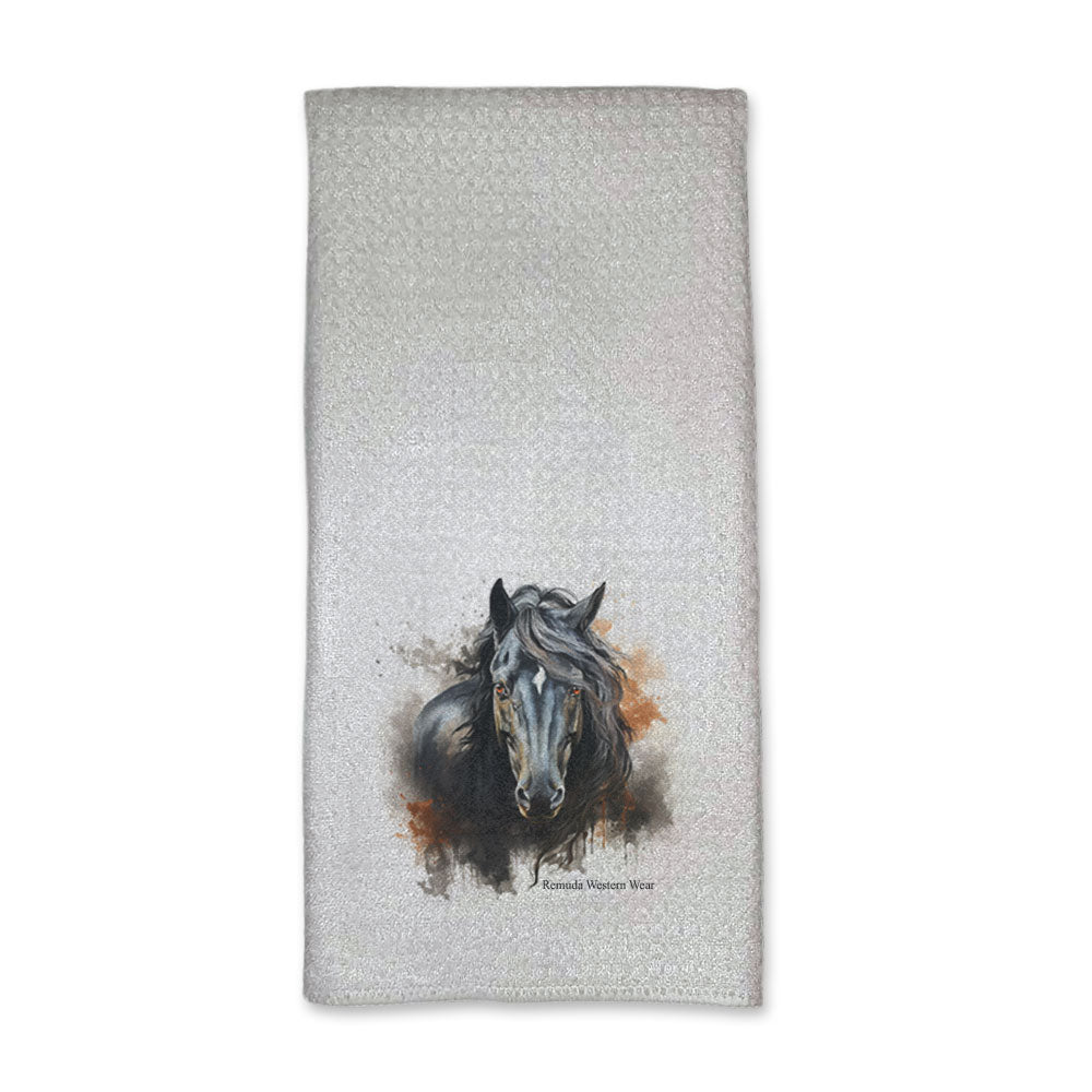 THE HERD SIRE Western Kitchen Hand Towel Set