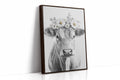 Rustic Daisy Cow