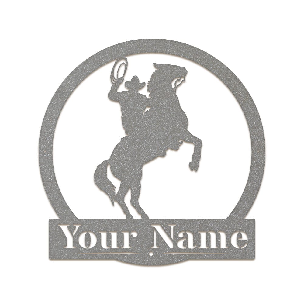Western Cowboy Lasso Monogram
