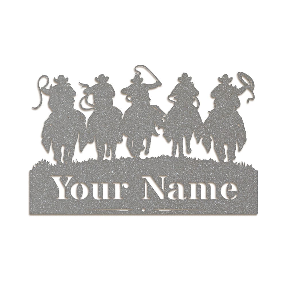 Western Posse Cowboy Monogram